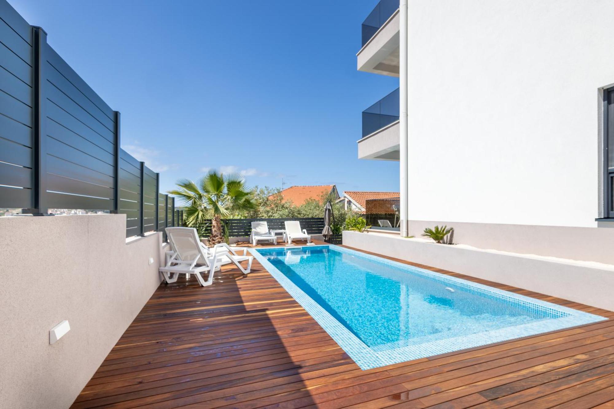 Adriatic Garden Apartments Okrug Gornji Extérieur photo