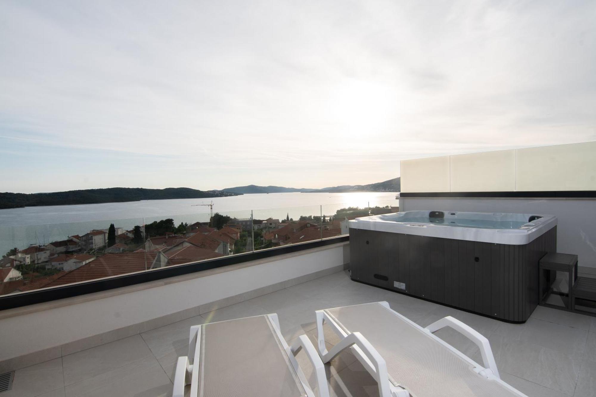 Adriatic Garden Apartments Okrug Gornji Extérieur photo