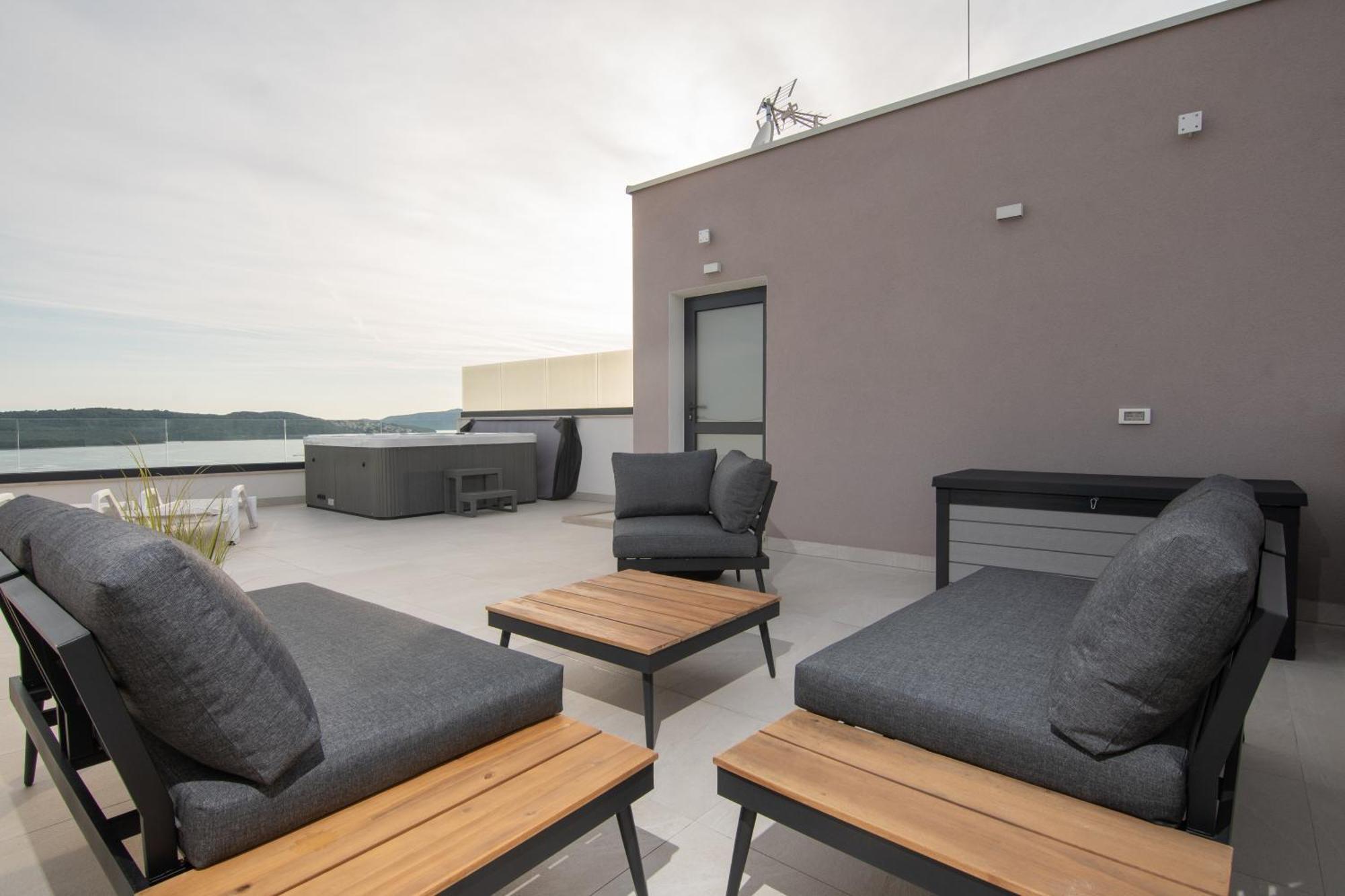 Adriatic Garden Apartments Okrug Gornji Extérieur photo